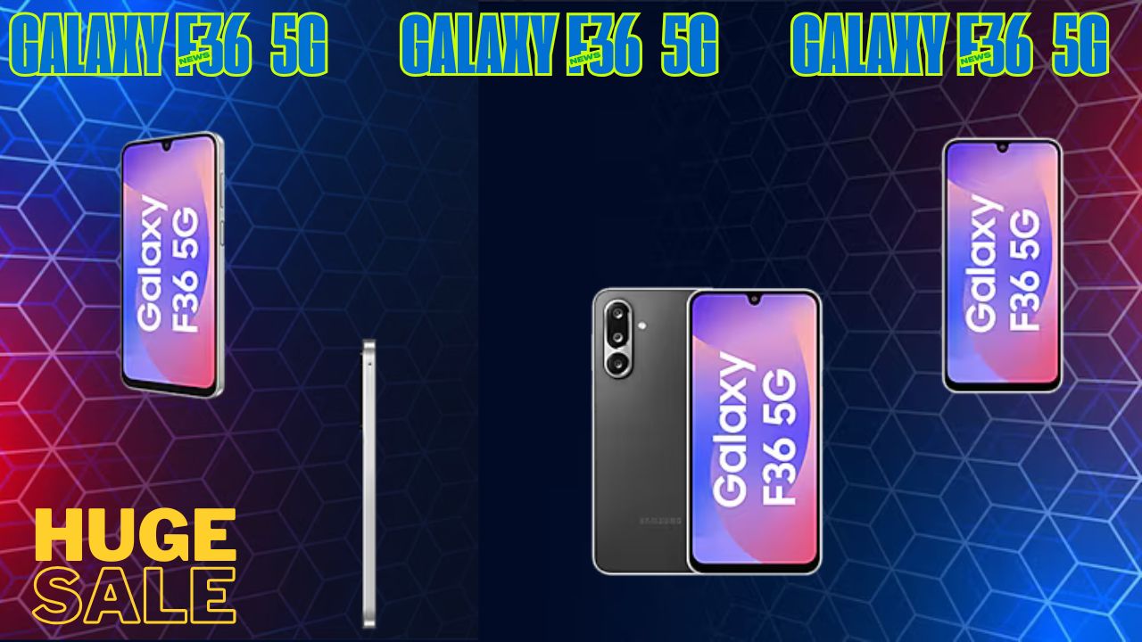 Galaxy F36 5G Super AMOLED display with 120Hz refresh rate